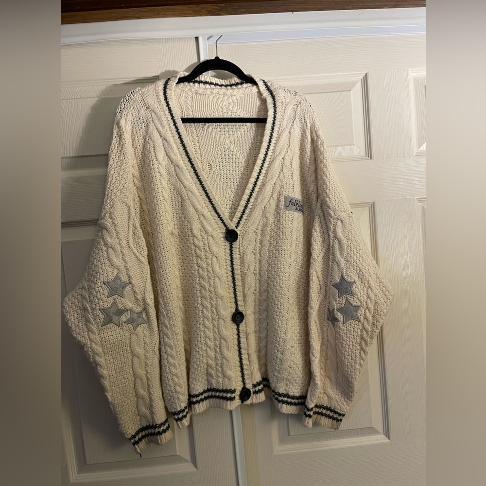 Original and authentic Taylor Swift folklore album cardigan size XL/2X
